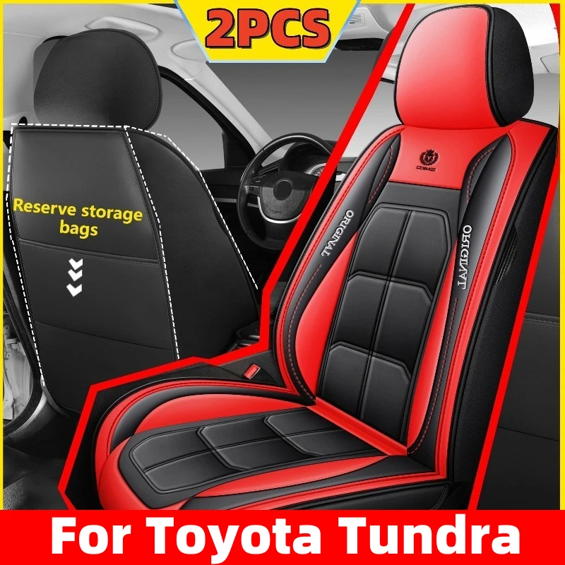 

For Toyota Tundra Car seat cover waterproof wear-resistant artificial leather front two-seater full-wrapped muscle seat cover