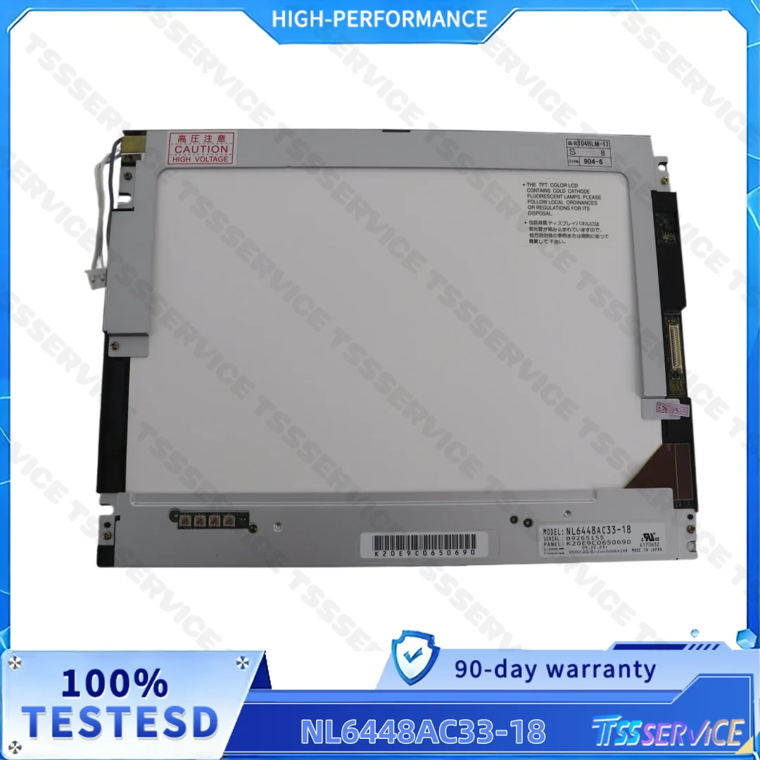 NL6448AC33-18 10.4 inch 640*480 Resolution LCD panel fast shipping