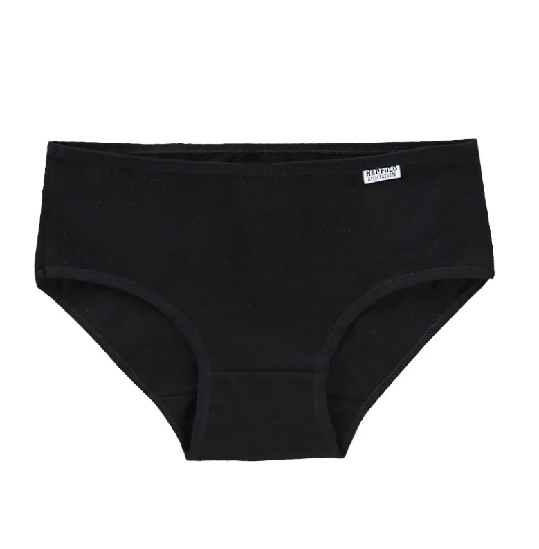 4 Stück Kinder-Baumwollhöschen, Kinderunterwäsche, Mädchen-Slips, Dessous, niedliche einfarbige Shorts, bequeme Unterhose für Teenager-Mädchen – Detail 4