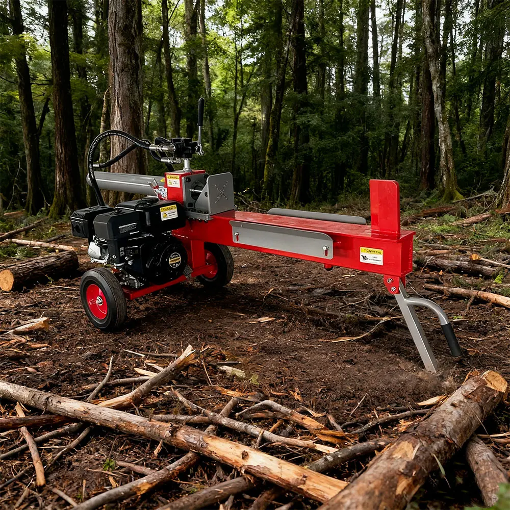 

Woer Fire Wood Splitting Machine Hydailic Cylinder Log Cutter and Firewood Processor Splitter