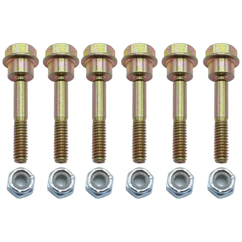 

Комплект из 6 болтов и гаек ABBP для двухступенчатых снегоуборщиков 580790401, 588077502, 539976978, 595086601