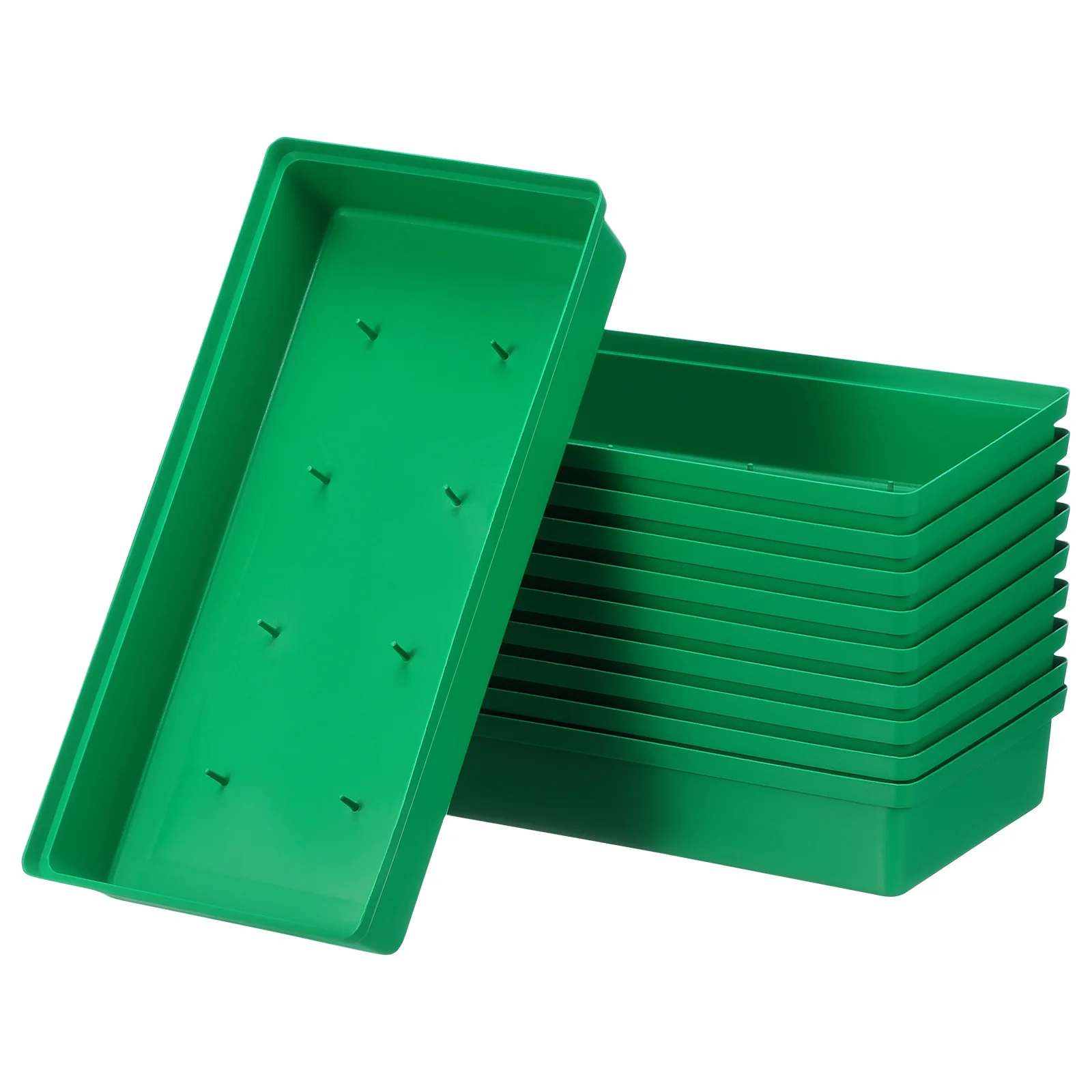 

10pcs Mud Fixing Tray For Floral Arrangements Foam Trays Flower Arrangement Supplies Plastic Flower Tray Landscape Base Pin Foam