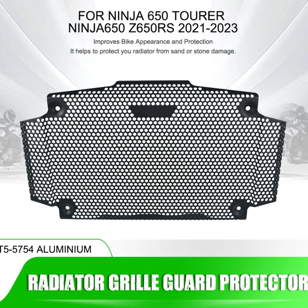 

For Kawasaki Ninja 650 Tourer NINJA650 Z650RS Z650 RS 2021-2023 Motorcycle CNC Radiator Guard Grille Cover Oil Cooler Protector