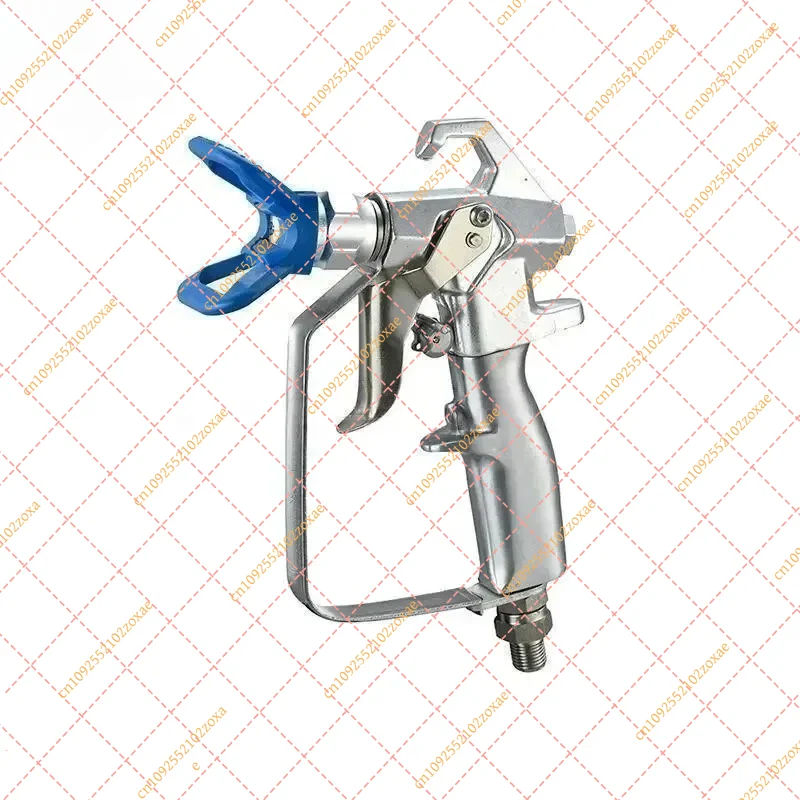 3600PSI 24.8MPa High Pressure Airless Paint Sprayer Gun 2-Finger with 517 Nozzle Tip Guard Filter for Industrial Painting 288420