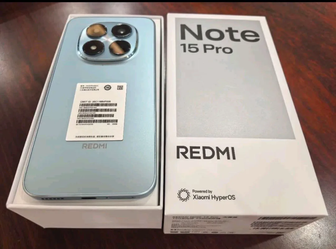 Xiaomi Redmi Note 15 Pro 256GB/512GB Dimensity 7400-Ultra 6.83" 1.5K Display 45W 7000mAh Battery 50MP+20MP Camera China Version