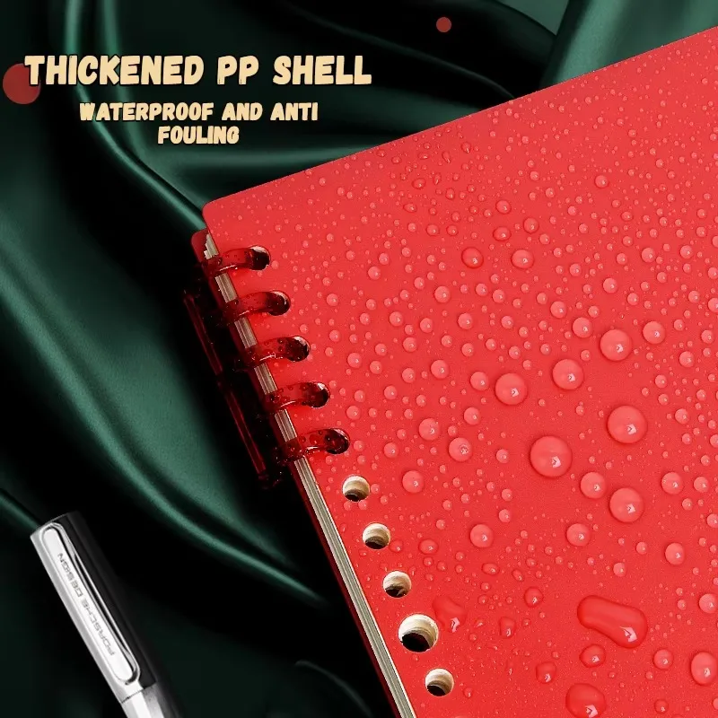 B5-Spiral-Notizbuch, 60 Blatt, nachfüllbar, Index, Musikbuch für Schulbedarf, Schreibwaren, Büro, langlebig, kreativ, Geschenk, Schreibtisch