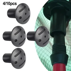 4-10pcs Tent Pole Plug Cap Awning Rod Anti-puncture Protective Cover Canopy Pole Boat Cover Tent Pole Base Camping Accessory