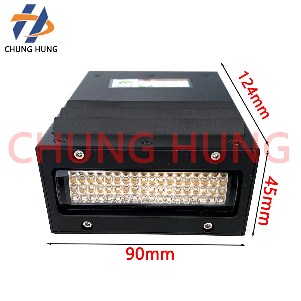 

Fan cooled UV LED curing lamp suitable for Nocai 6090 Epson XP600 TX800 DX5UV flatbed printer ink curing and drying UV lamp