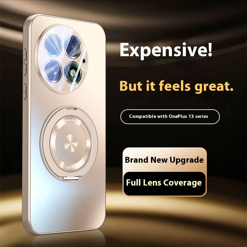 

Case For Oneplus 13 13R 13T 13S Luxury Explosion-proof Lens Colorful Skin-friendly PC Cover For Oneplus13 Bumper Funda