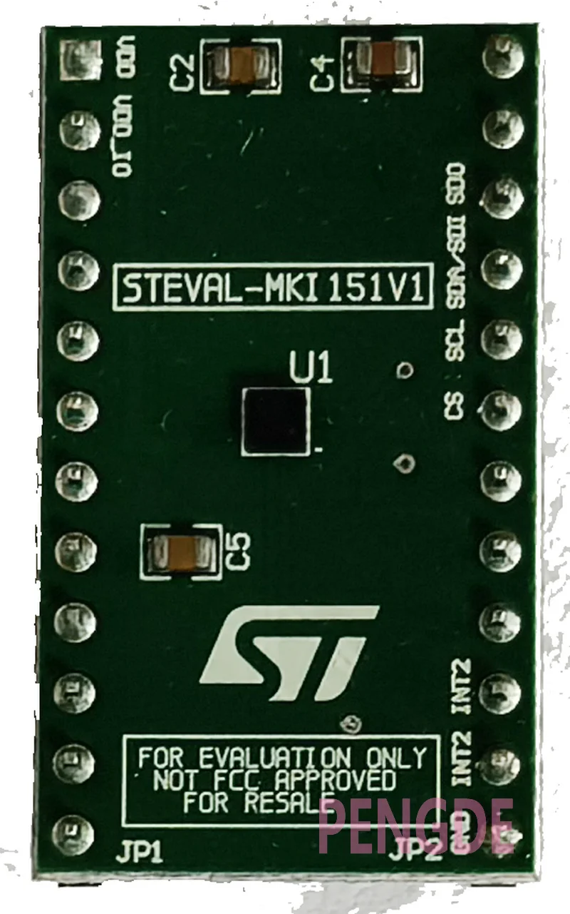 Placa adaptadora de acelerómetro de 3 ejes, enchufe Original STEVAL-MKI151V1, LIS2DH12