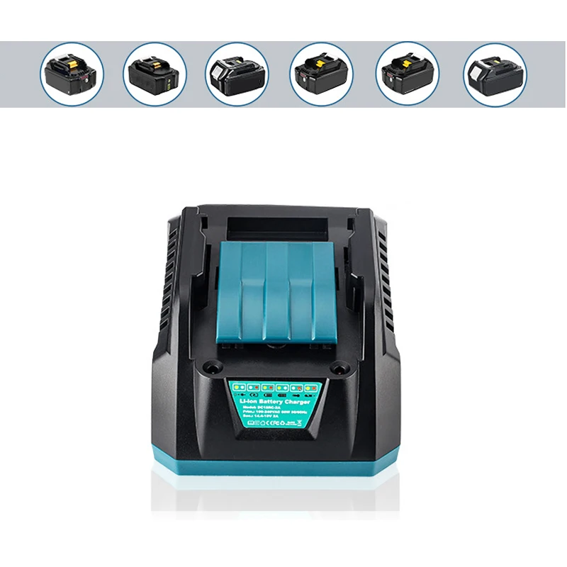 

DC18RC Replacement Battery Charger For Makita 14.4V 18V BL1415,BL1430,BL1815,BL1830,BL1840,BL1850,BL1860,BL1860B Lithium Battery