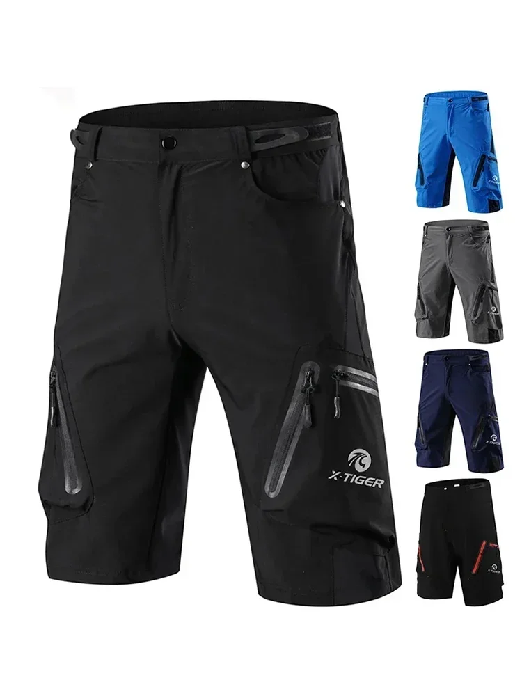 AliExpress X-TIGER mountain bike shorts men's summer mountain bike bike shorts outdoor wear sports shorts multi-pocket work trousers