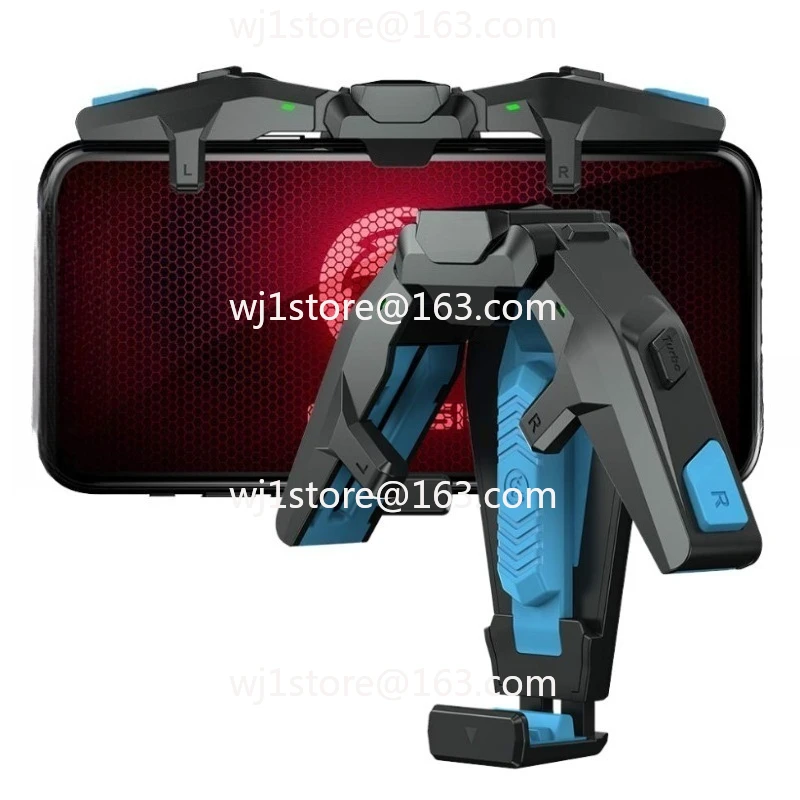 nuevo Zero Latency más nuevo F4 Falcon Plug and Play controlador de juegos móvil alas plegables para teléfono Ios Android