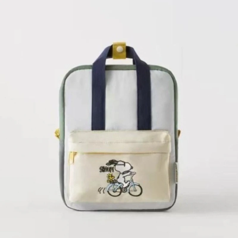 New Fashion Popular Snoopy Backpack Cartoon Back-to-school Season Student Schoolbag Travel Student Large-capacity Backpack