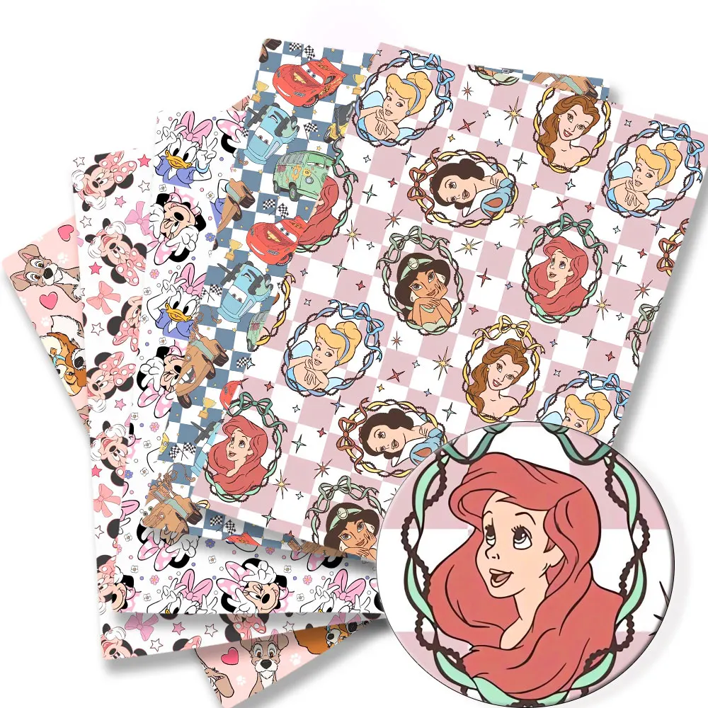 

Disney fabric 140x50CM Cartoon cotton fabric Patchwork Tissue Kid Home Textile Sewing Doll Dress Curtain Polyester cotton Fabric