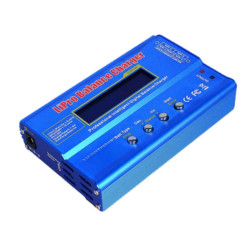 Balance charger, aircraft model lithium battery, car model nickel-metal hydride 80W high-power intelligent balance charger