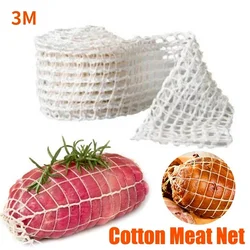 3 Meters Cotton Meat Net Ham Sausage Net Butcher's String Sausage Roll Hot Dog Sausage Casing Packaging Tools Meat Cooking Tool