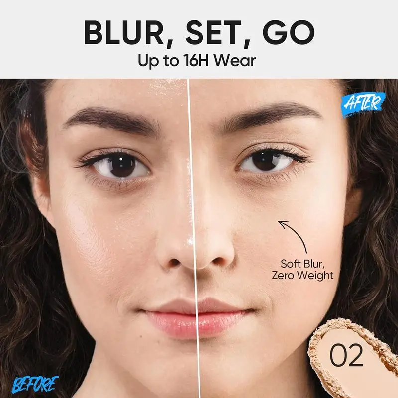 SKINTIFIC Invisiblur All Day Loose Powder, 16H Oil Control