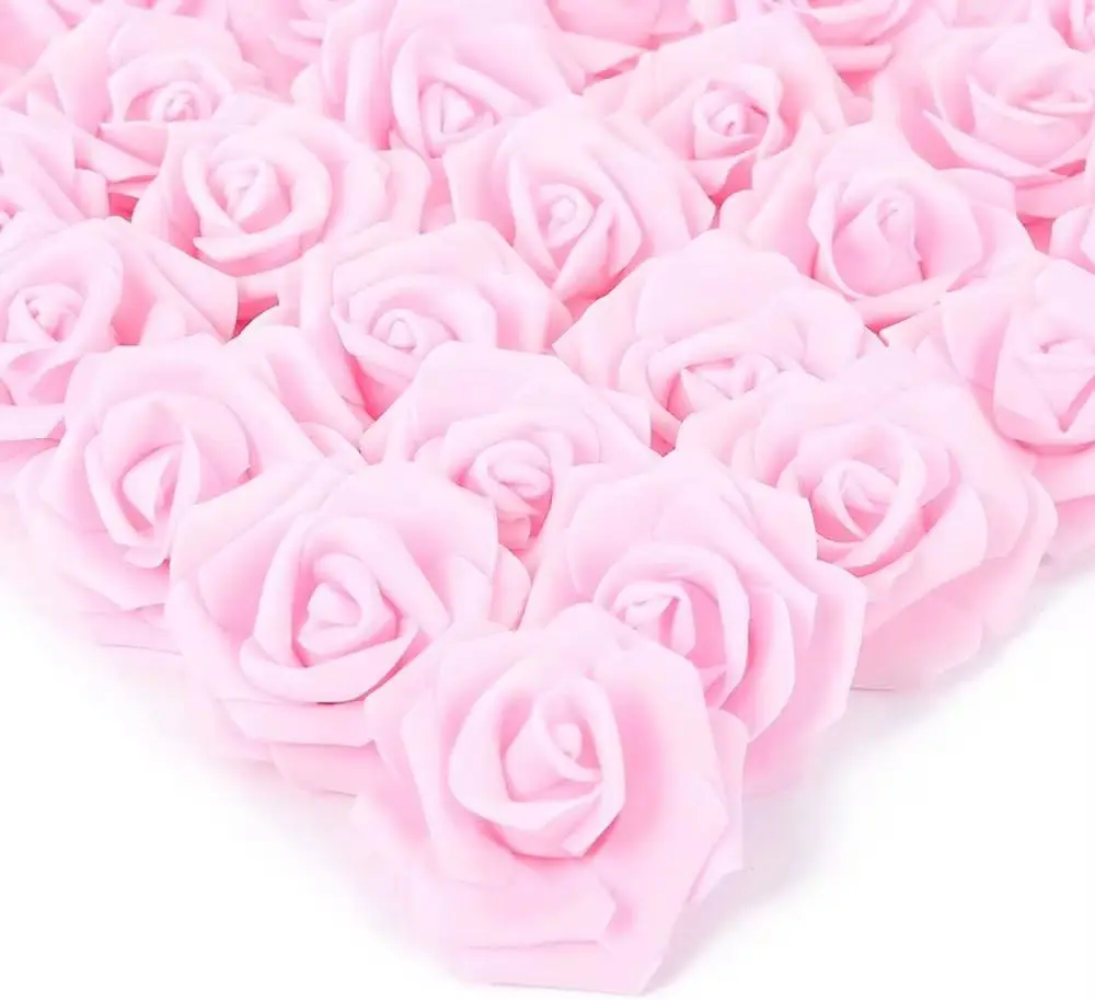 PE Foam Rose Premium bouquet for christmas Wedding bride bouquet Car Decor DIY gift box Wreath home Outdoor Garden Holiday Party