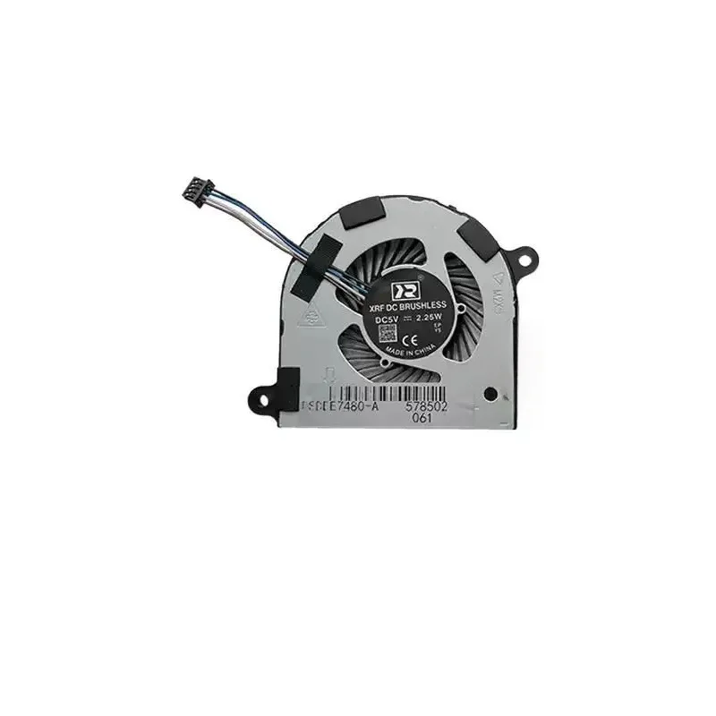 Replacement New Laptop CPU Cooling Fan for DELL Latitude 14 7480 7490 7491 P73G E7480 E7490 Series 02T9GV