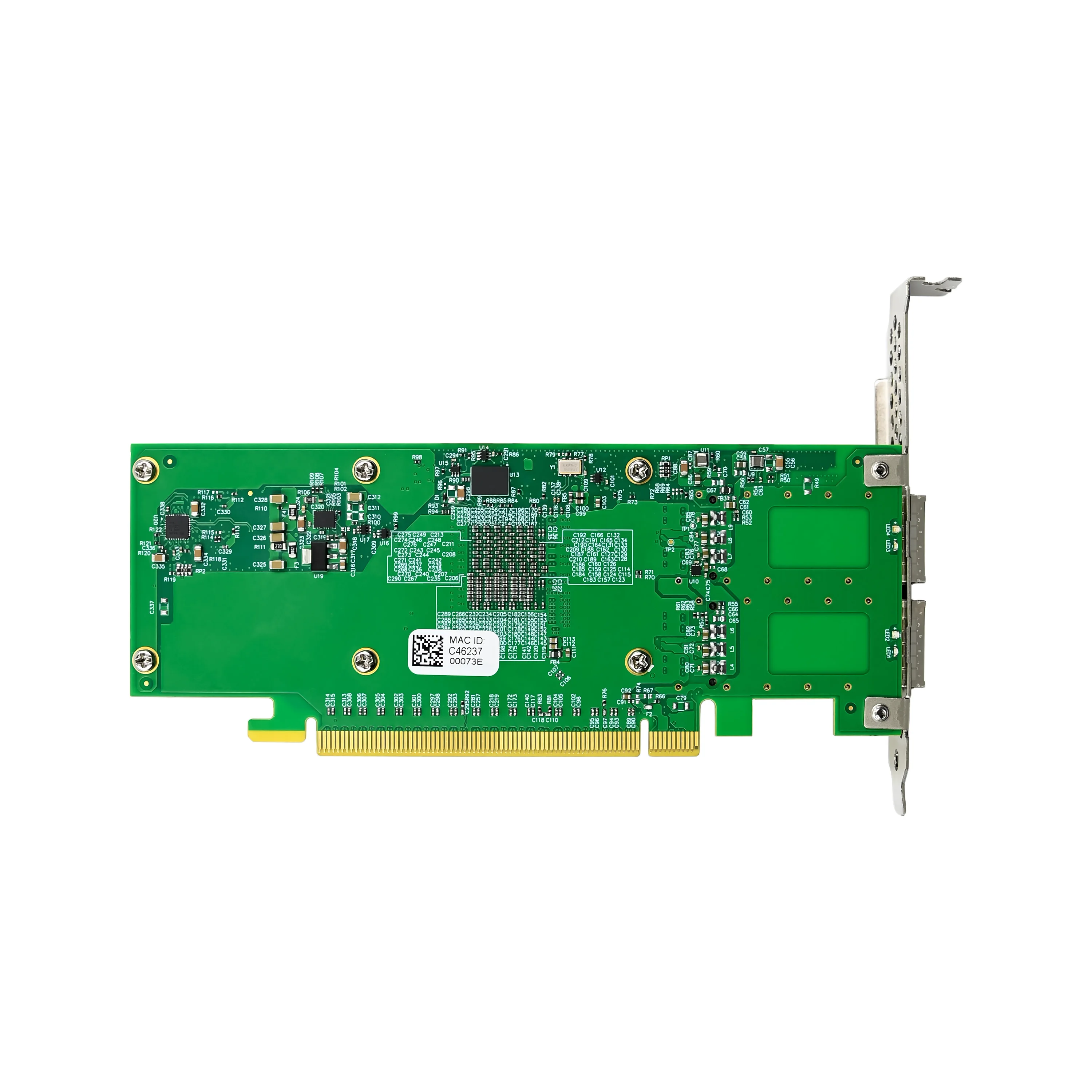 SUNWEIT ST7438 PCIe X16 Mellanox ConnectX-6 Adaptador de rede QSFP56 de porta dupla 200G com garantia de 1 ano com fio externo certificado CE
