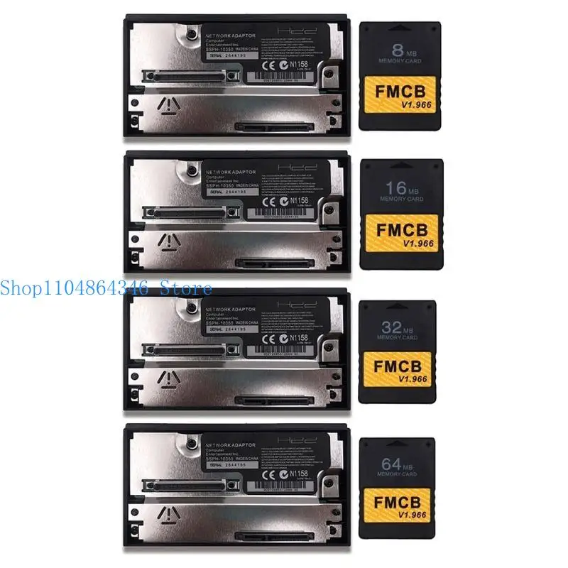 652F Socket for Network Adapter V1.966 FMCB Memory Card Adapter Game Console