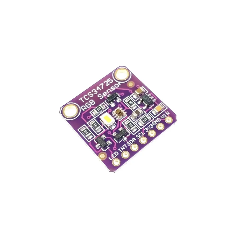 RGB Color Sensor TCS34725 with IR Filter and White LED for Arduino UNO R3