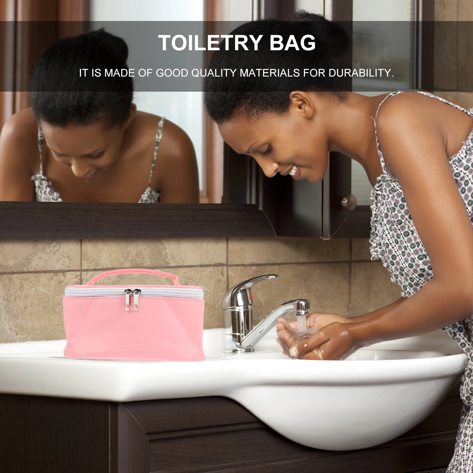 

Waterproof Bag Toiletry ganizer Pouch Portable Storage Travel Accessories Wash Bag Gym Camping Home Use Strong Durable