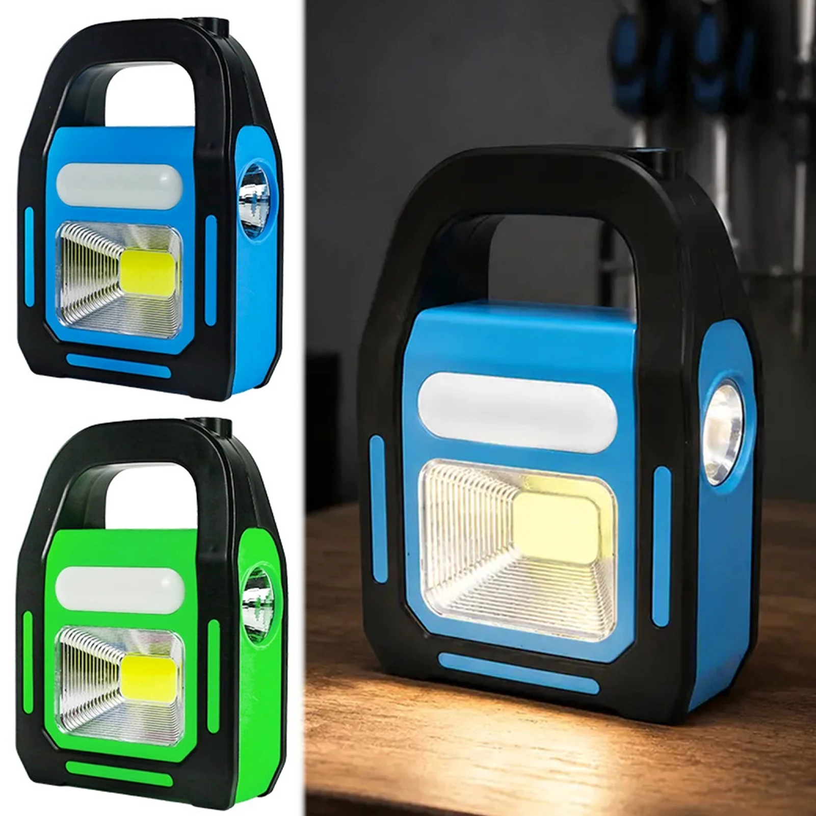 Rechargeable Camping Lantern,Handheld Emergency Light,Garage Portable Work Light,High-Umen Searchlights,Multiple Lighting Modes