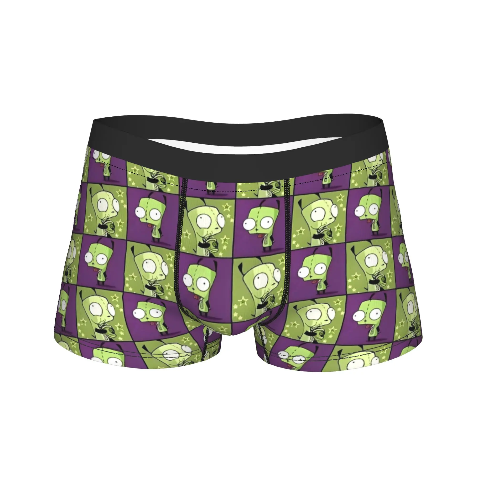

Hot Boxer Invader Zim Gir Cartoon Shorts Panties Briefs Man Underwear Breathable Underpants for Homme S-XXL