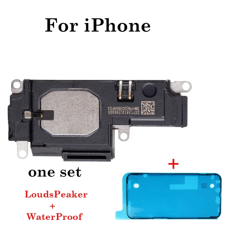 Sound buzzer ringer for iPhone 6s 7 8 x XR XS 11 12 13 14 plus mini pro Max bottom loud speaker flex cable waterproof sticker