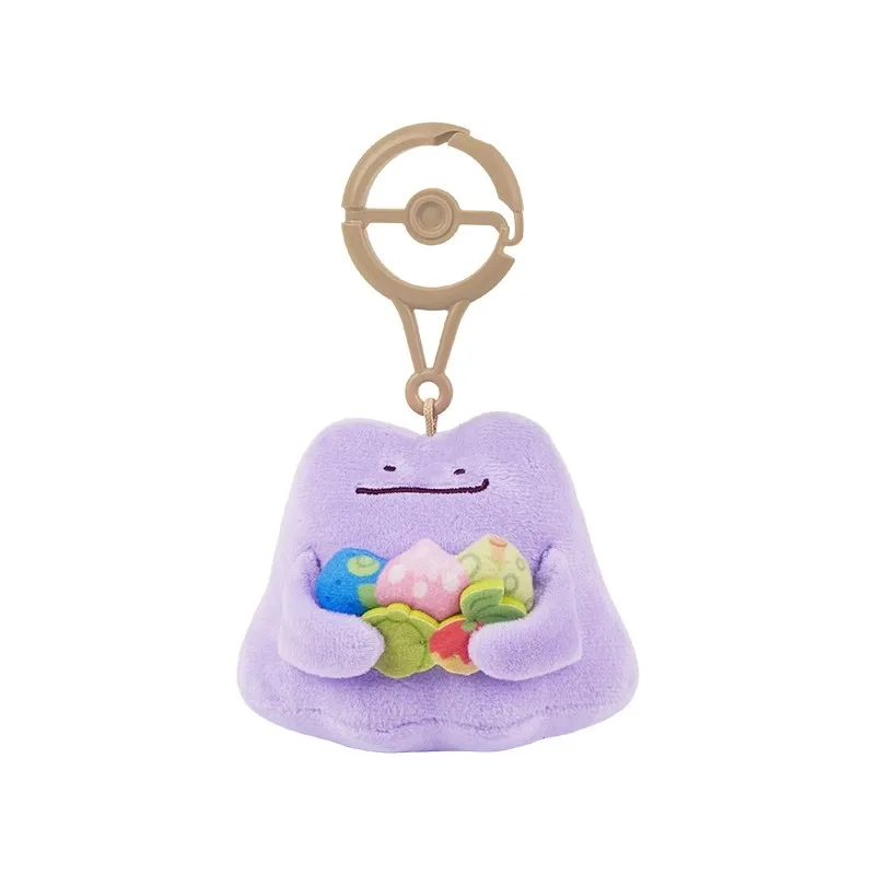 

Original Anime Games Personality Different Series Pokemon Ditto Soft Plush Toy Keychain