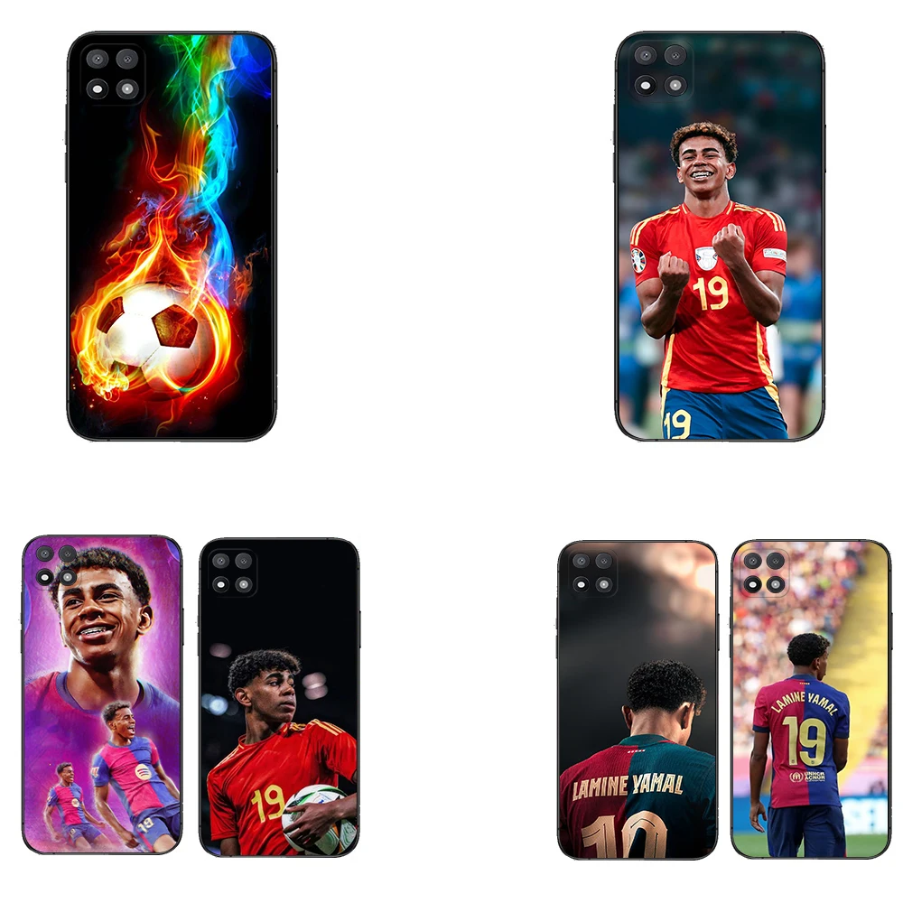 ل Redmi 12 c 13 c 14C 6 a 7A 8A 9 a 10A 10C 9C NFC K70 e K70 Pro A91 Lamine Yamal حالات الهاتف المحمول