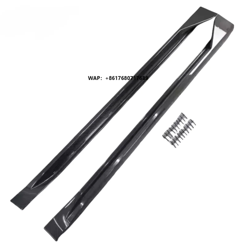 2020+ Perfect Fitment Body Kit Real Dry Carbon Fiber Bodykit Side Skirts For Bmw G80 M3 G82 M4 Mp Style