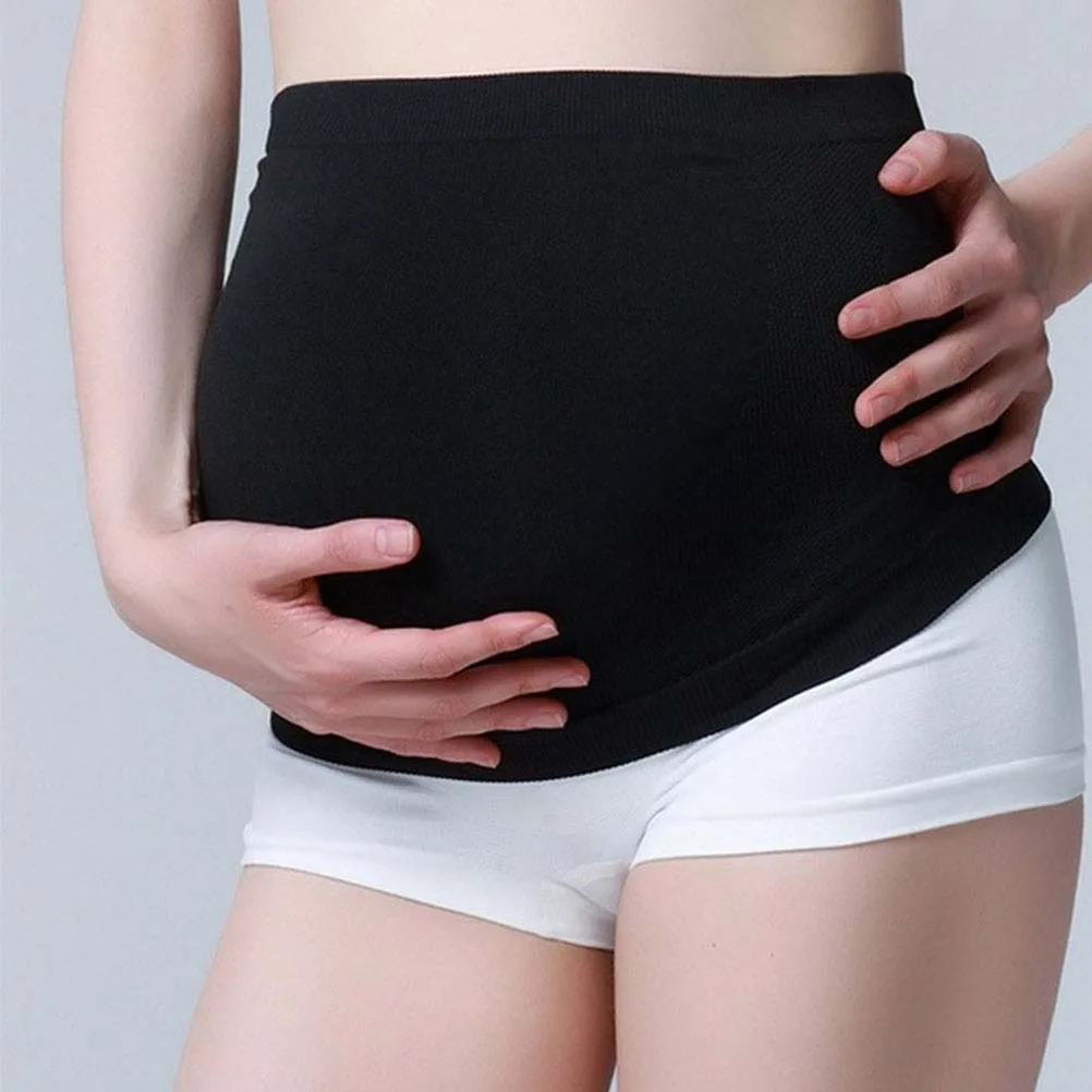 

Maternity Care Belt for Pregnant Women Extra Support Stretch Fabric Seamless Design Spine Pressure Reduction Breathable