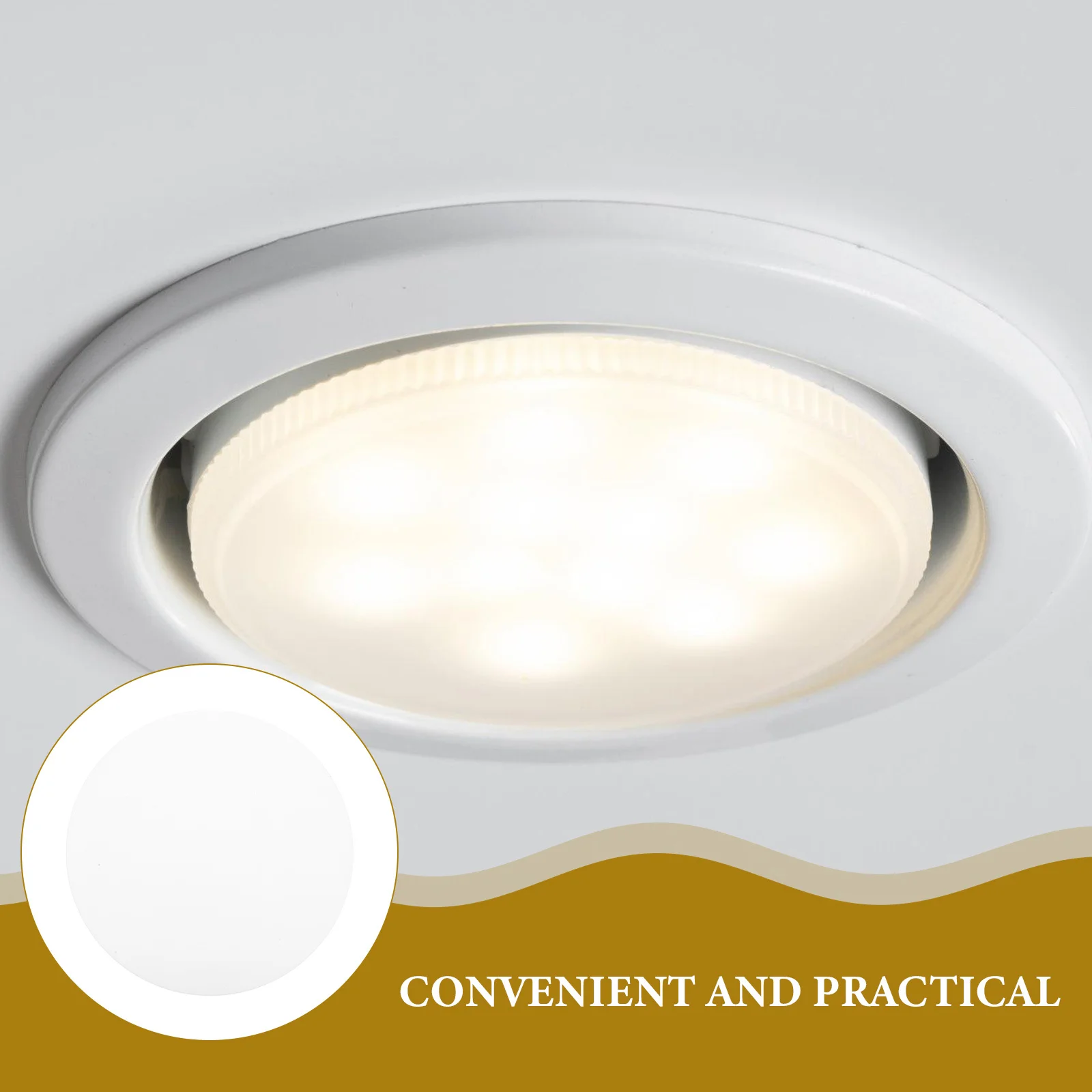 الاكريليك عاكس الضوء لوحة نشر متجمد غطاء خفيف أضواء قلادة السقف استبدال الحديثة تصميم دائري غطاء خفيف الاكريليك #6