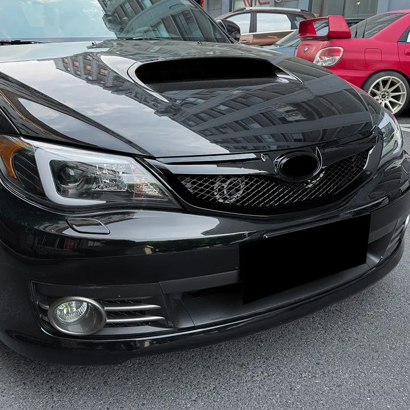 For Subaru Impreza WRX STI 2008-2011 Car Front Bumper Air Intake Mesh Grill Grille Trim Body Kit Exterior Tuning Accessories view 3