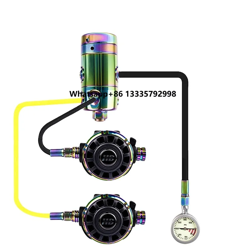 

ST4 Scuba Diving Regulator SS Material Double Diaphragm Stable Output Pressure