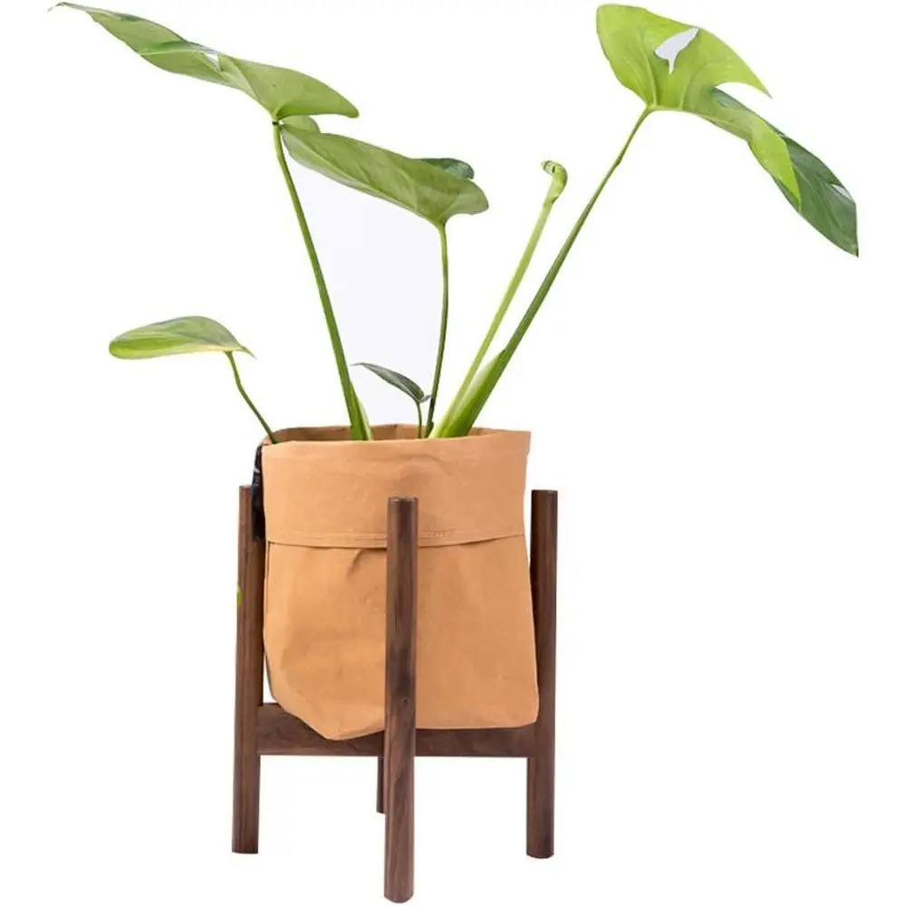 

Многофункциональная деревянная подставка для растений для использования в помещении или на улице: идеально подходит для центелл (растений, живущих в течение века), горшков и полок.