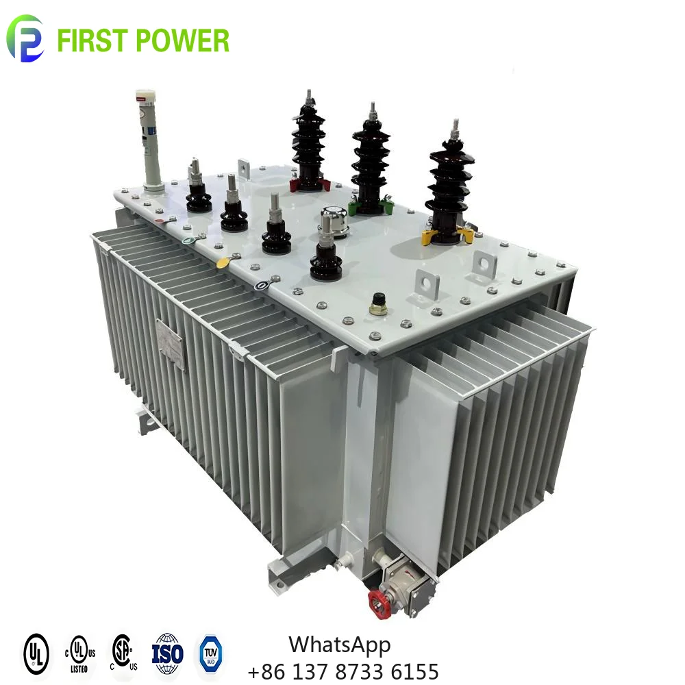 UL CUL CE 50/60HZ S11 10KV 20KV 35KV 50KVA 100KVA 200KVA 3 Phase Electrical Oil Immersed Transformer For Distribution System