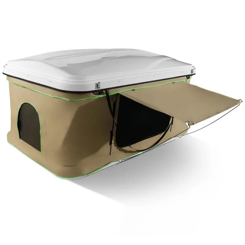 Hot Selling Hydraulic Driven Rooftop Tent ABS Vertical-Up Design 4x4 Outdoor Travel