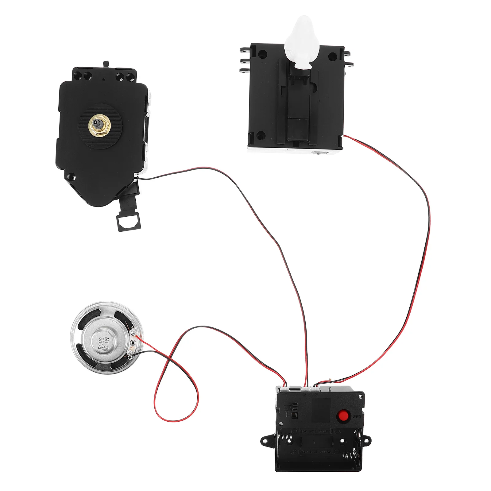 

Cuckoo Clock Movement Motor Parts Kit Replacement Mechanical Accessories Plastic Work Mechanism
