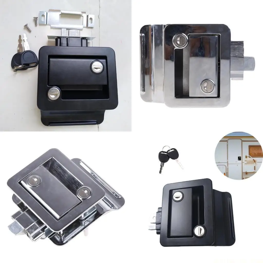 

J0MA Универсальная автомобильная лодка, нажимная ручка, замки, защитная ручка для входной двери автофургона, замок для защелки,