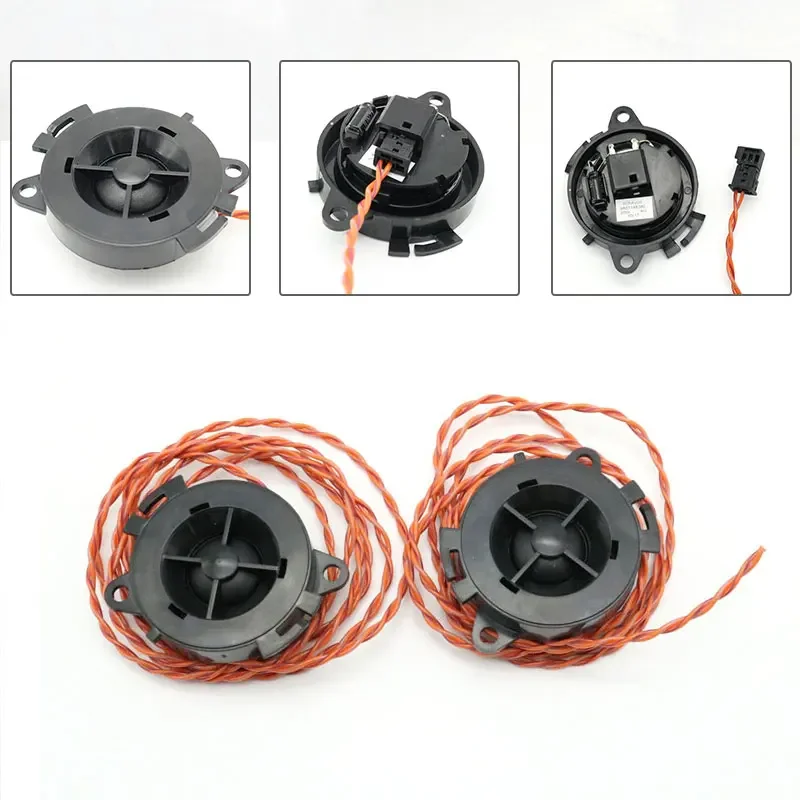 20W For Peugeot 206 207 307 308 408 508 For Citroen C3 C4 Sega C5 Car Audio Sound Tweeter Speaker Treble Loudspeaker With Wire