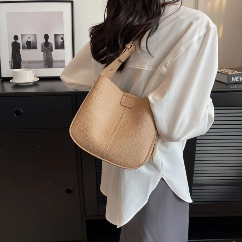 Trendy Letter Logo Diaper Bag, Simple Classic Leather Backpack, Ladies Large Capacity Commuter Messenger