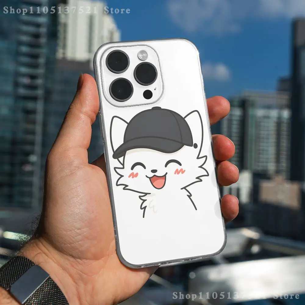 Simpatica custodia per telefono B-Boykisser per iPhone 17,16,15,14,13,12,11 Pro,Max,Plus,X,XS,XR,SE4,E Mini Cover morbida trasparente