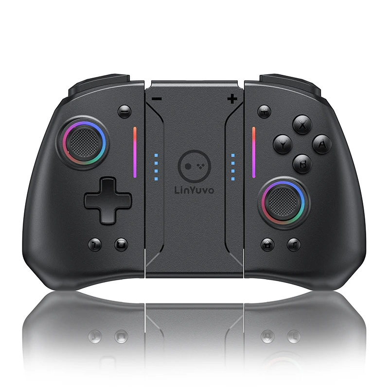 Linyuvo KS42 KS33 JoyPad Controller Wireless Joystick for Nintendo Switch Game Wake-up 6 Axis Gyro Bluetooth Controller Gamepad