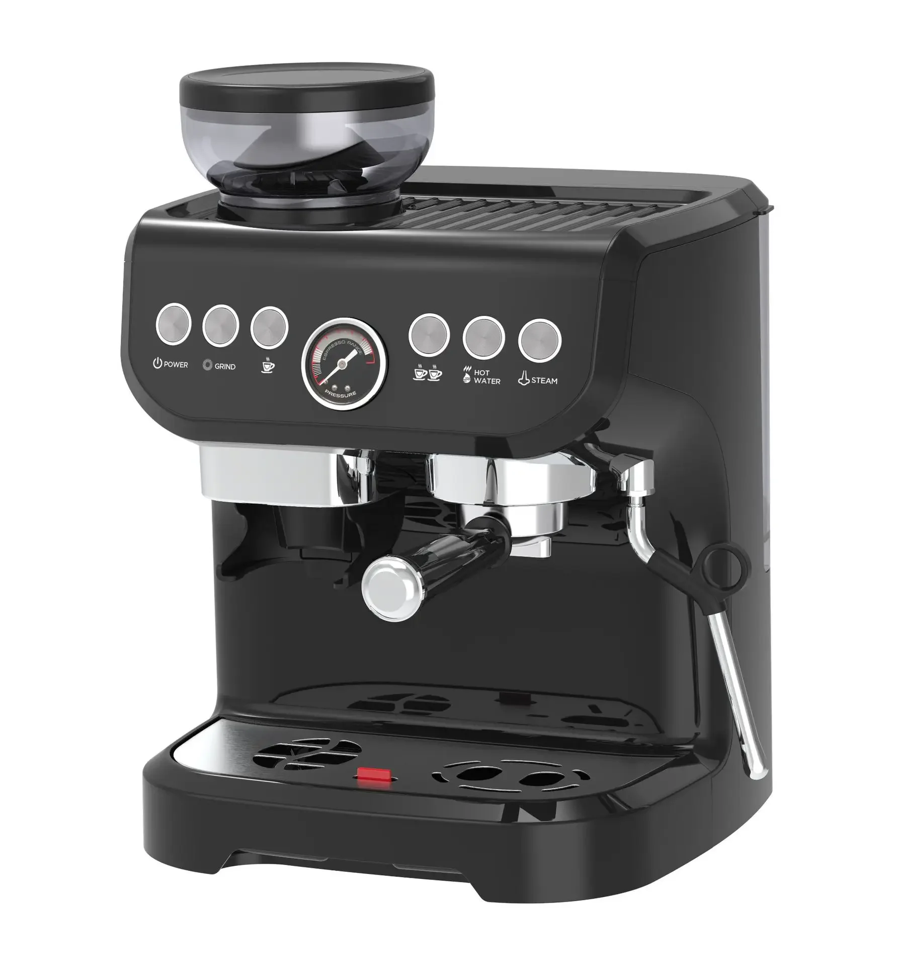 New arrival Amazon style China automated cafe cappuccino coffee grinding expresso machine