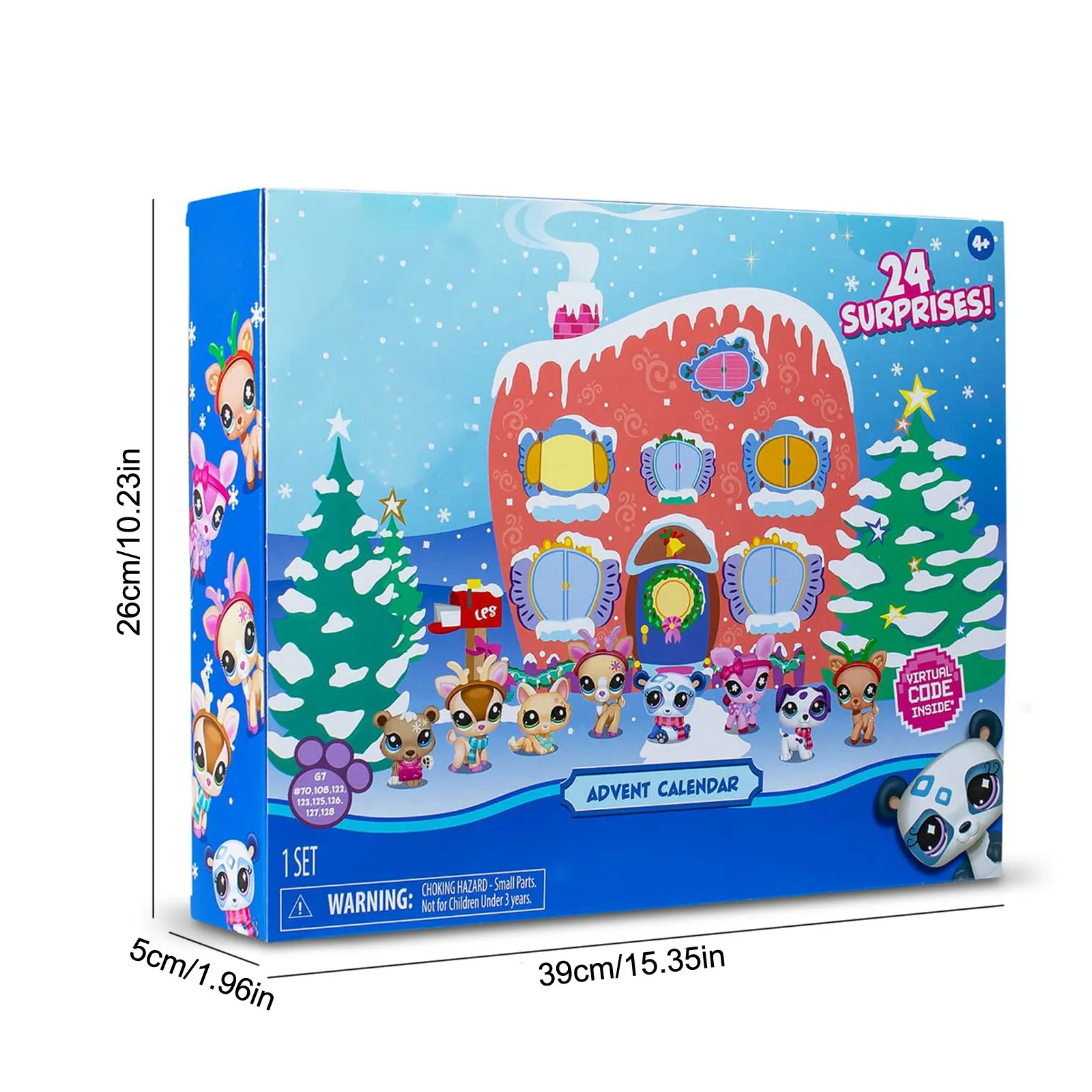 2024 Christmas Countdown Calendar Blind Boxes 24 Day Christmas Advent Calendar Contains 24 Gifts Surprise Gifts For Children