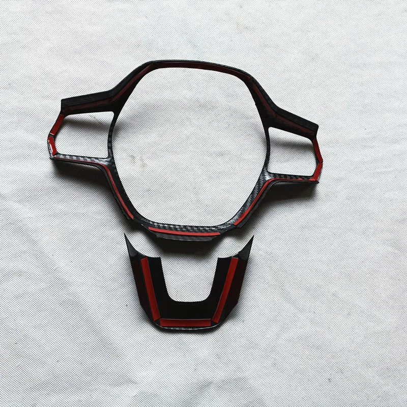 For Honda CR V CRV 6 2023 2024 2025 Interior Accessories Car Steering Wheel Cover Trim Sticker Plastic Imitation Carbon Fiber - Image 2